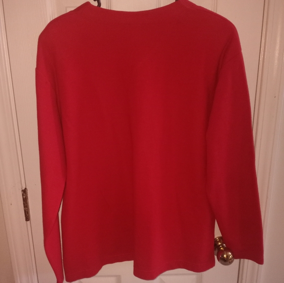 Red Old Dell Designs Dog Sweater Size XL - Picture 2 of 4